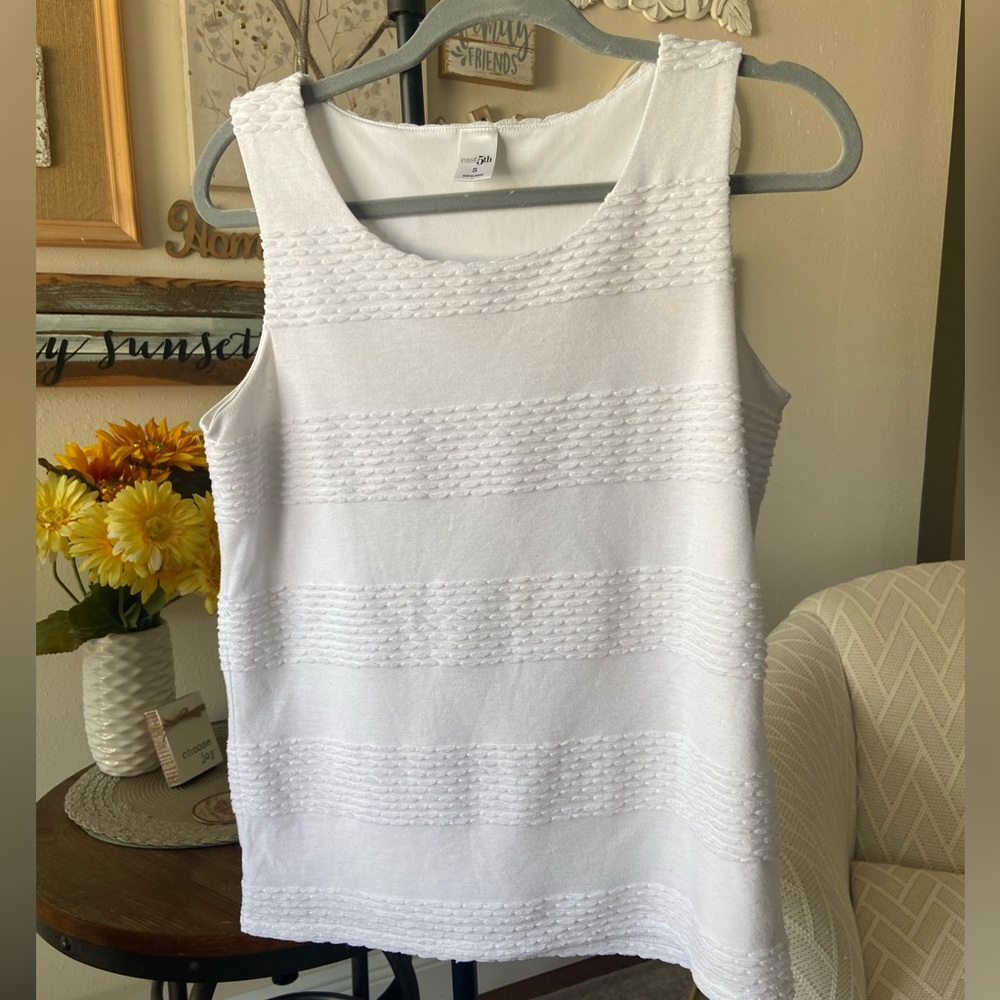 White East 5th Tank Top - Small